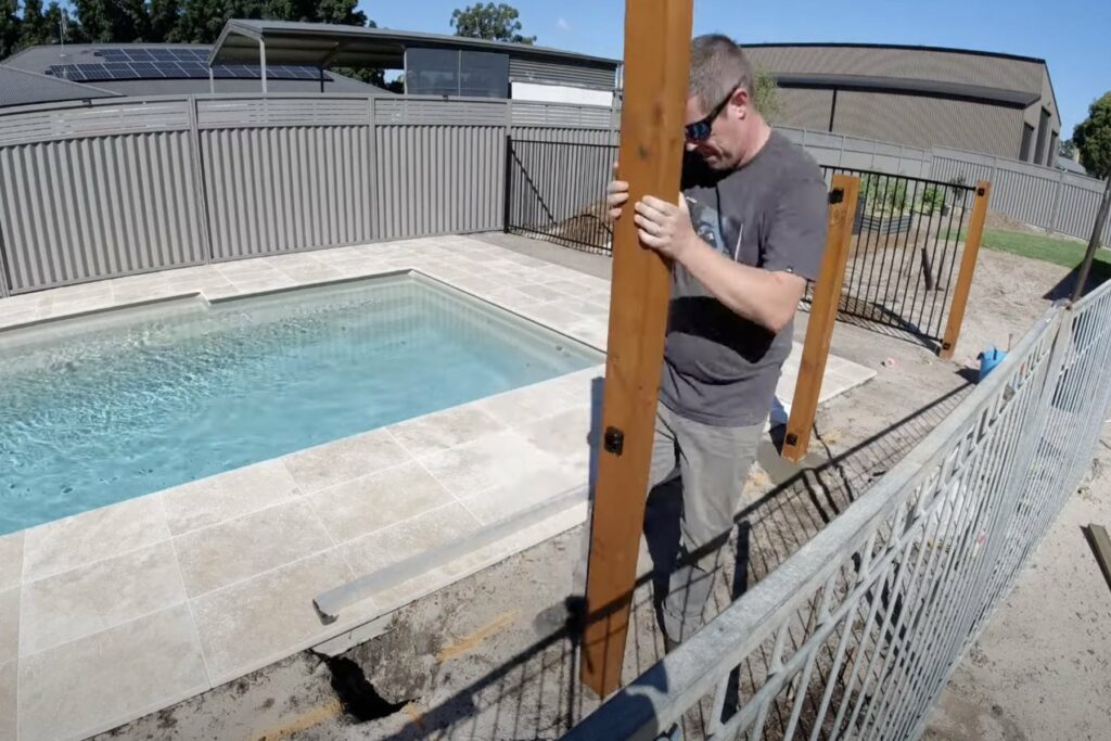 pool fence installation